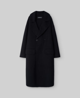 [20209251910642] Adolfo Domínguez Abrigo Paño Mezcla Lana Merino Not specified Coat